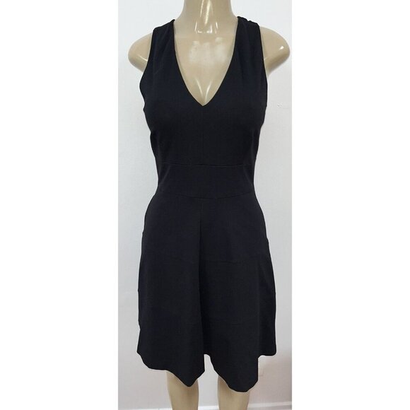 Banana Republic Dresses & Skirts - Banana Republic black fit and flare dress cocktail party size 4